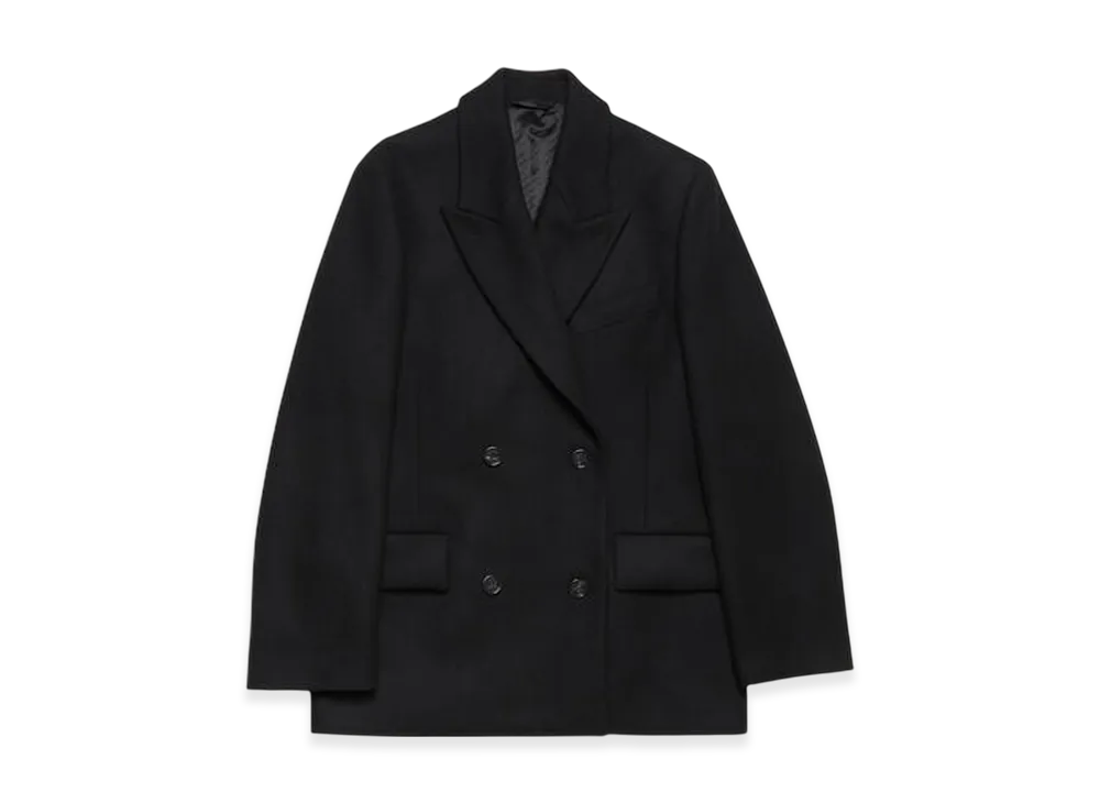 Acne Studios Double Breasted Wool Jacket "Black"
