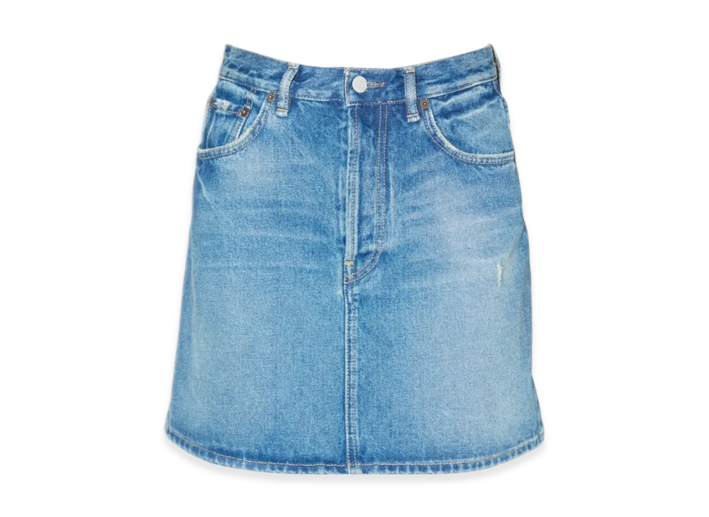 Acne Studios Denim Mini Skirt "Mid Blue"