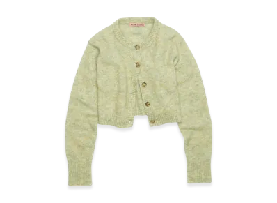 Acne Studios Mohair Blend Cardigan "Pistachio Green"
