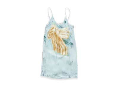 Acne Studios Printed Blouse Dress "Light Blue"