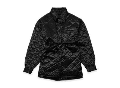 Acne Studios Quilted Satin Jacket "Black"