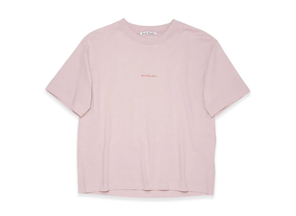 Acne Studios Logo T-Shirt "Mauve Pink"
