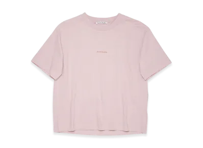 Acne Studios Logo T-Shirt "Mauve Pink"