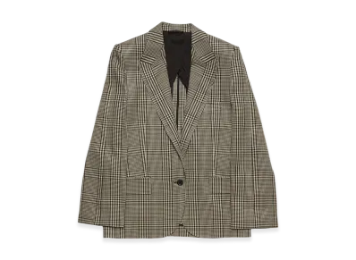 Acne Studios Single Breasted Jacket Regular Fit "Multi/Brown"