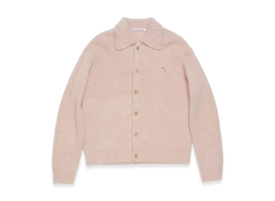 Acne Studios Polo Wool Cardigan "Pink"
