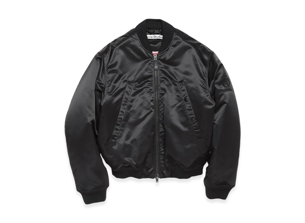 Acne Studios Bomber Jacket Logogram "Black"