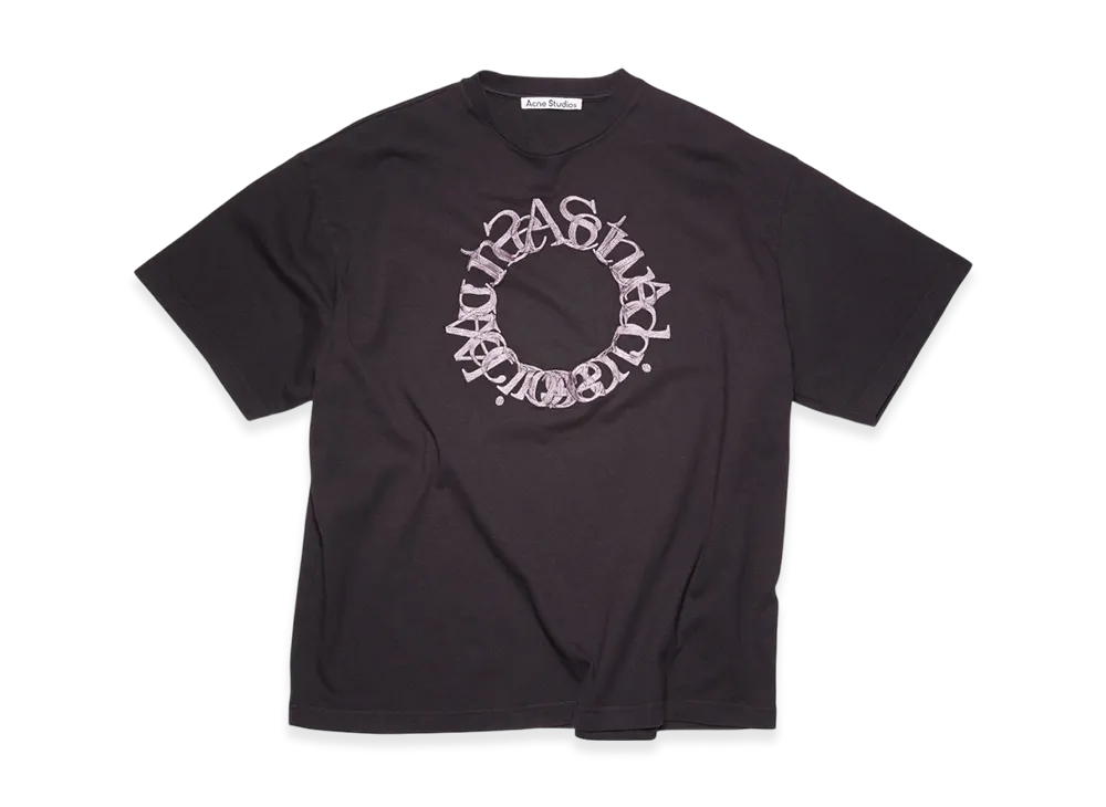 Acne Studios Circle Logo T-Shirt "Black"