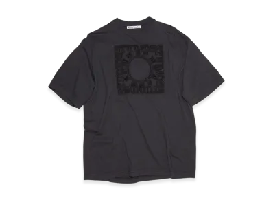 Acne Studios Crewneck T-Shirt "Faded Black"
