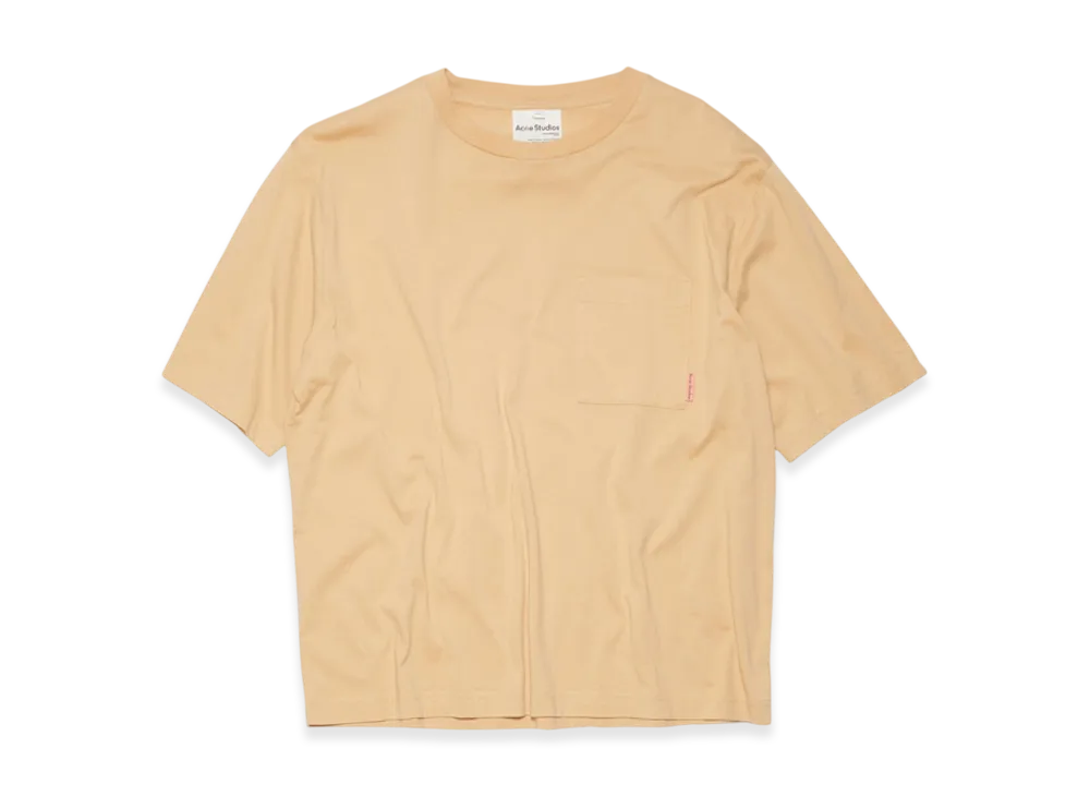 Acne Studios Crewneck T-Shirt "Light Camel"