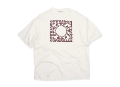 Acne Studios Crewneck T-Shirt "Off White"