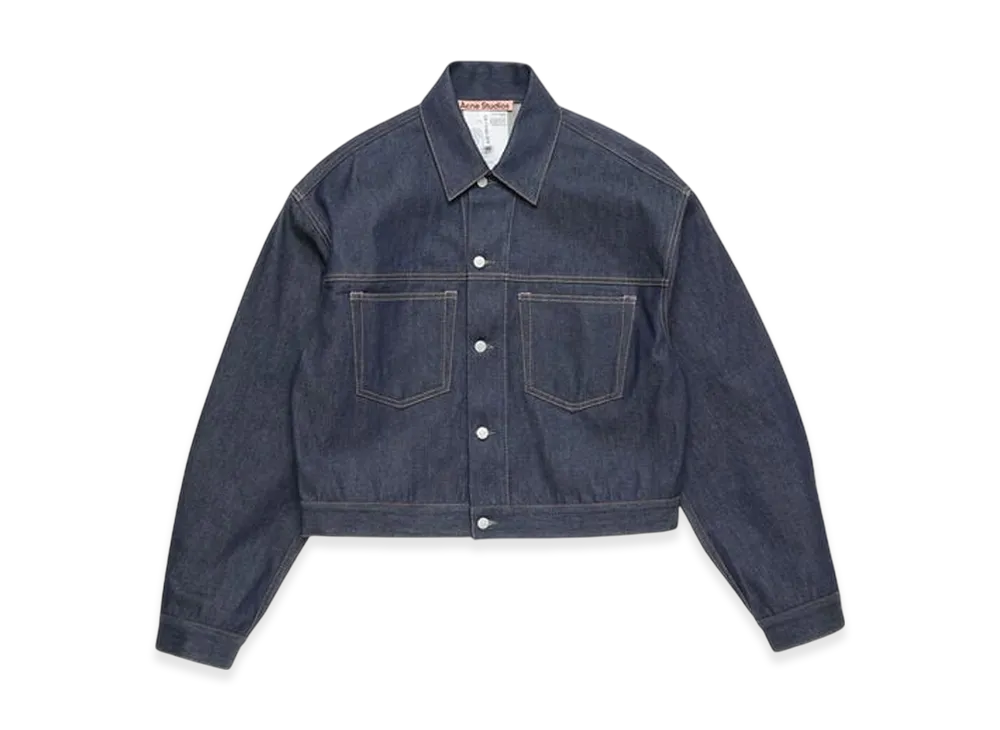 Acne Studios Denim Jacket Boxy Fit "Indigo Blue"