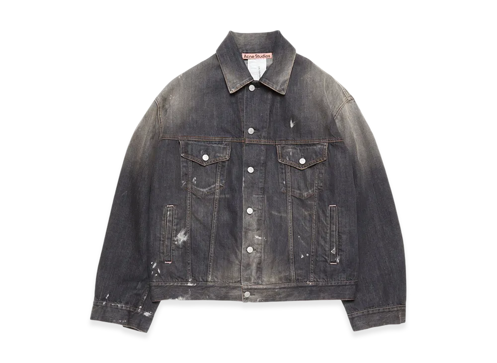 Acne Studios Denim Jacket Oversized Fit "Black"