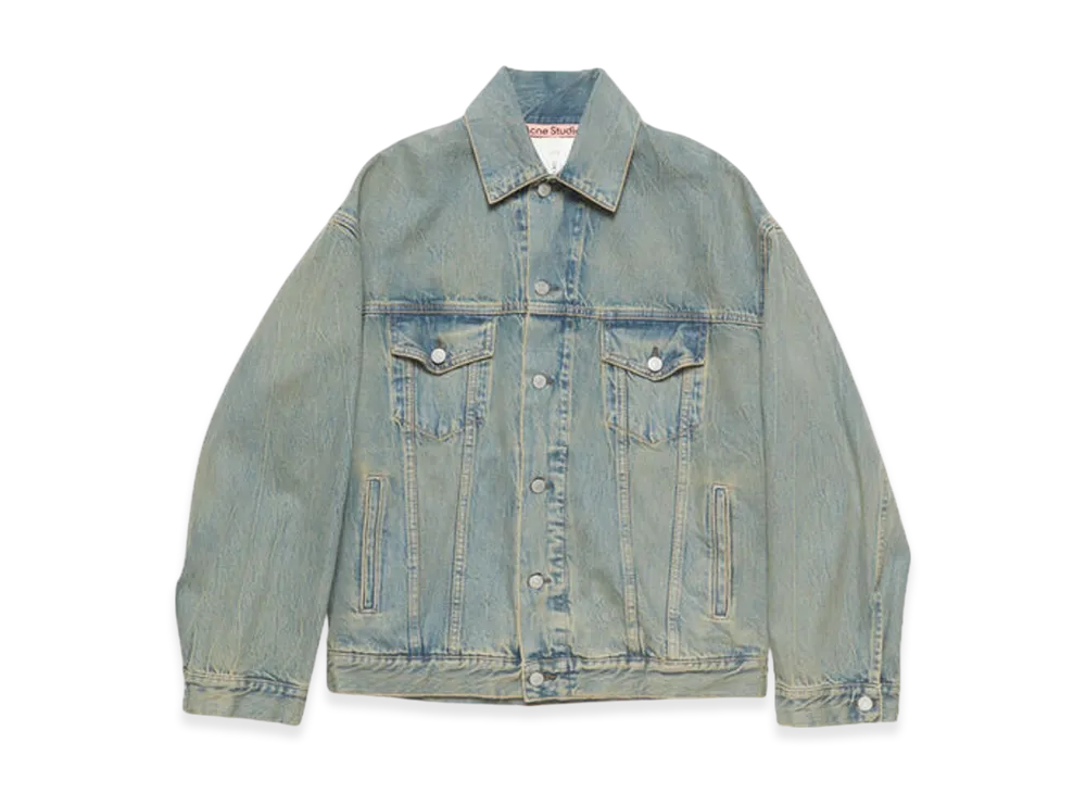 Acne Studios Denim Jacket Oversized Fit "Blue/Beige"