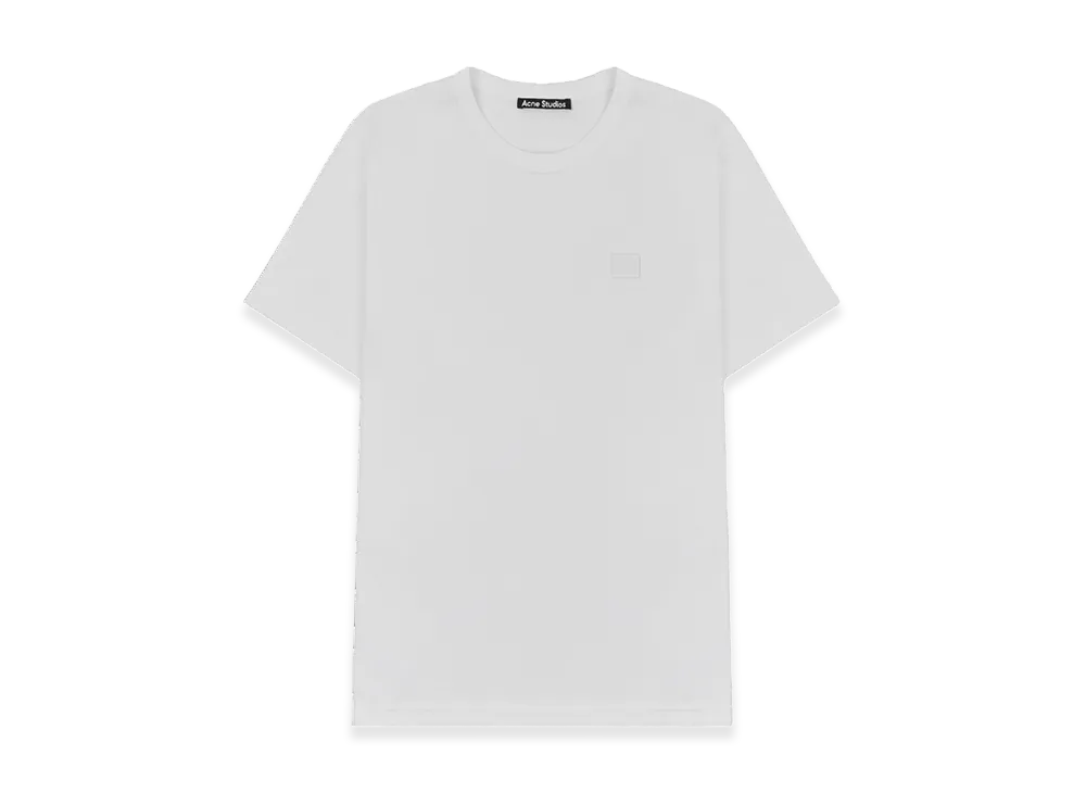 Acne Studios Ellison Face Slim-Fit Crewneck T-Shirt "Optic White"