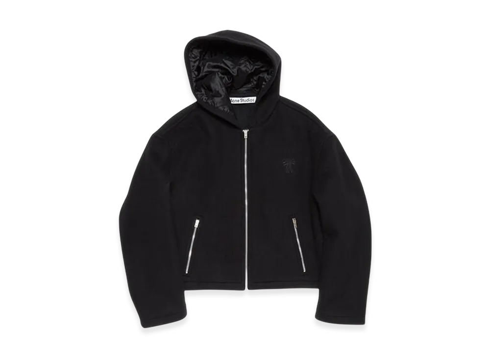 Acne Studios Hooded Jacket Wool Blend "Black"