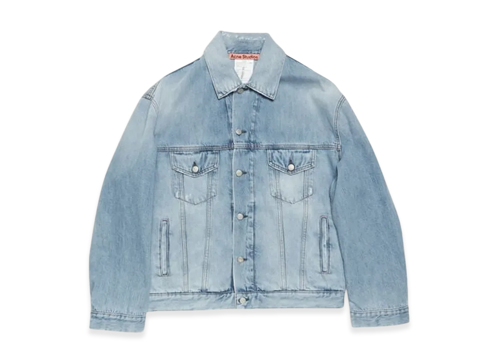Acne Studios Relaxed Fit Denim Jacket "Light Blue"