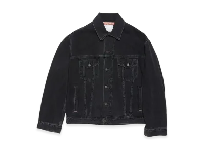 Acne Studios Relaxed Fit Denim Jacket "Black"