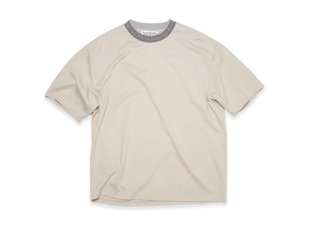 Acne Studios Logo Binding T-Shirt "Oyster Grey"