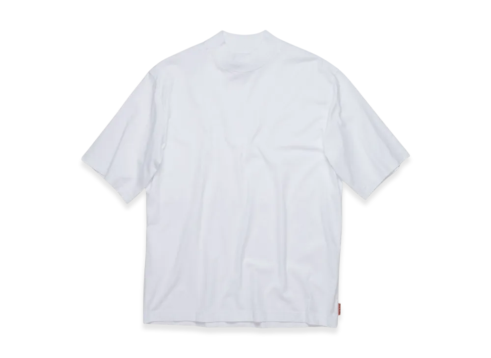 Acne Studios Mockneck T-Shirt "Optic White"