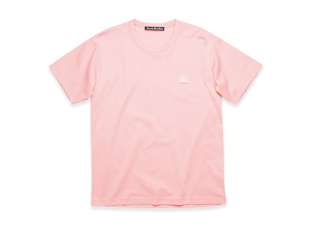 Acne Studios Nash Face Crewneck T-Shirt "BLUSH PINK"