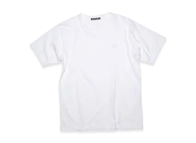 Acne Studios Nash Face Crewneck T-Shirt "Optic White"