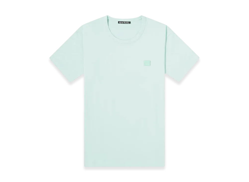 Acne Studios Nash Face Crewneck T-Shirt "Spearmint Green"