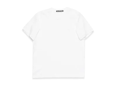 Acne Studios Regular Fit Crew Neck T-Shirt "Optic White"