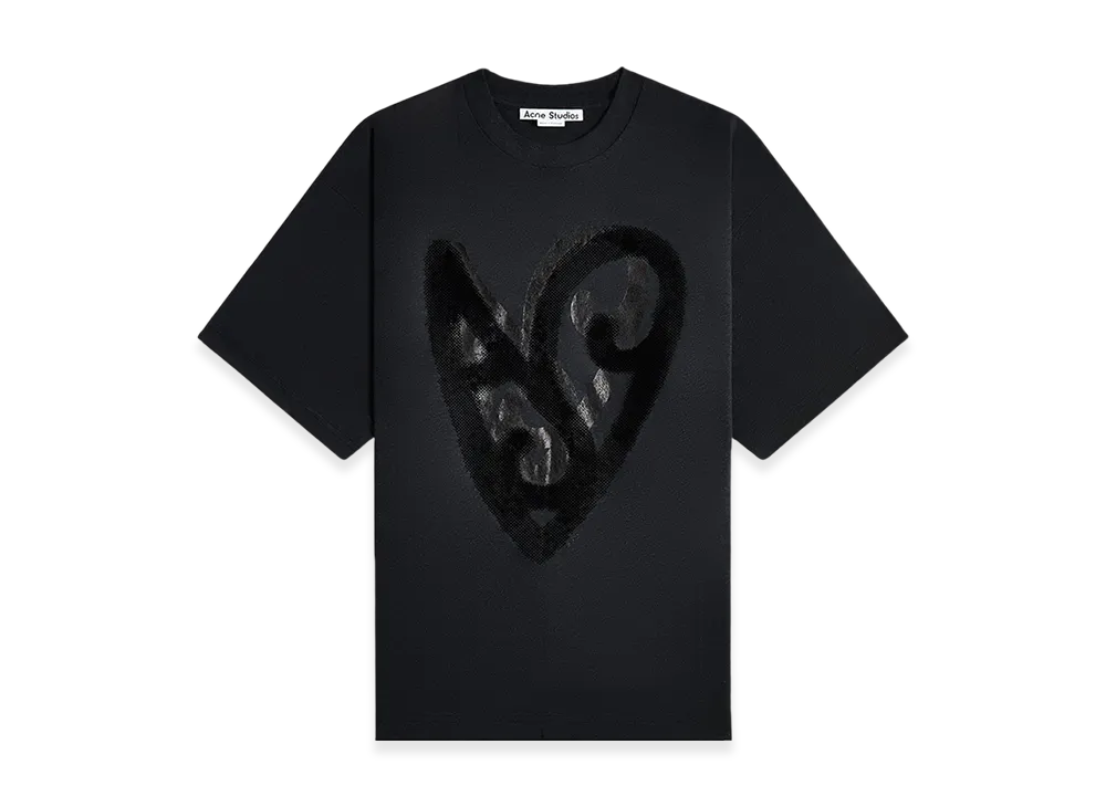 Acne Studios Relaxed Fit Logo T-Shirt "Black"