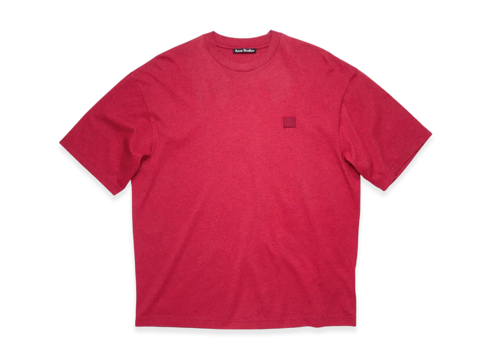Acne Studios Relaxed Fit T-Shirt - 21SS "Deep Red"