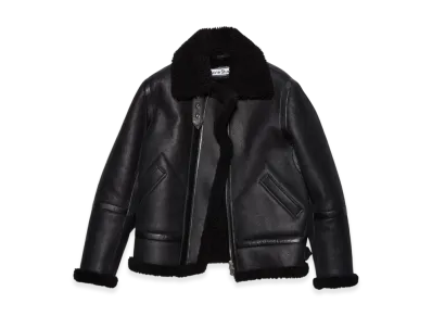 Acne Studios Shearling Aviator Jacket "Black"