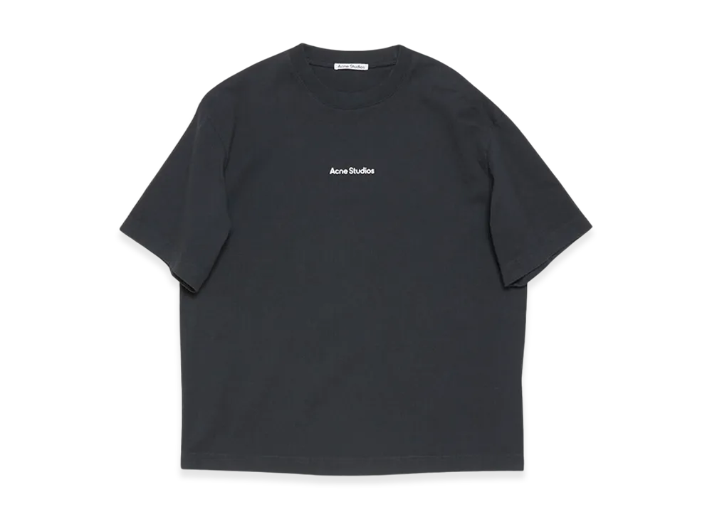 Acne Studios Stamp Logo Relaxed Fit T-Shirt "Black"