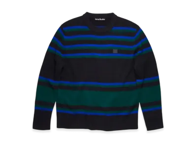 Acne Studios Stripe Sweater "Black/Blue"
