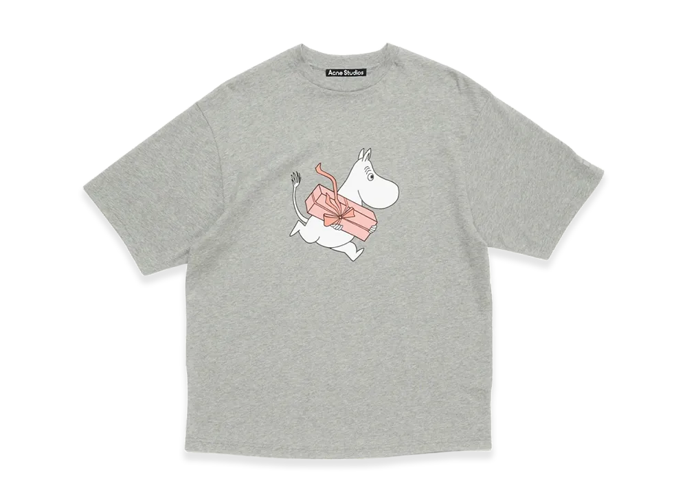 Acne Studios x Moomin T-Shirt "Light Gray Melange"