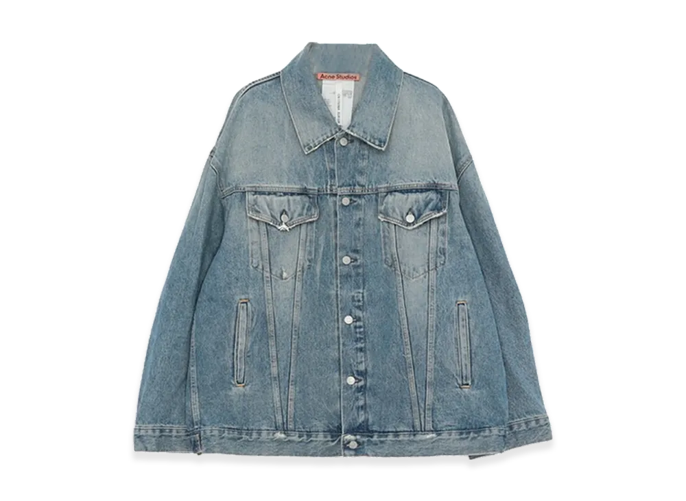 Acne Studios Two Pocket Oversized Jacket "Blue"