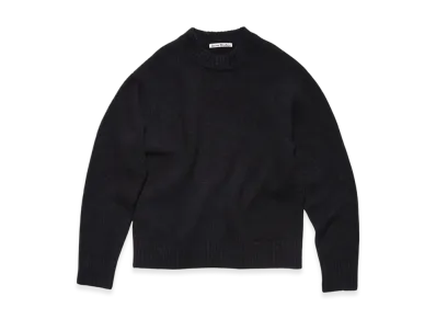 Acne Studios Wool Blend Crew Neck Jumper "Black"
