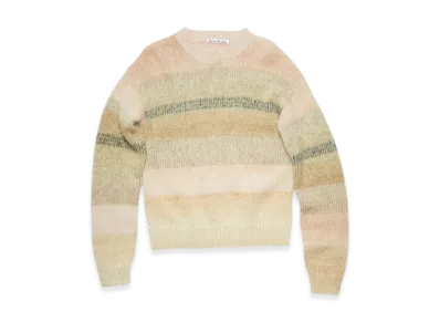Acne Studios Crewneck Jumper "Warm Beige/Multi"