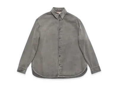 Acne Studios Denim Shirt Loose Fit "Anthracite Grey"