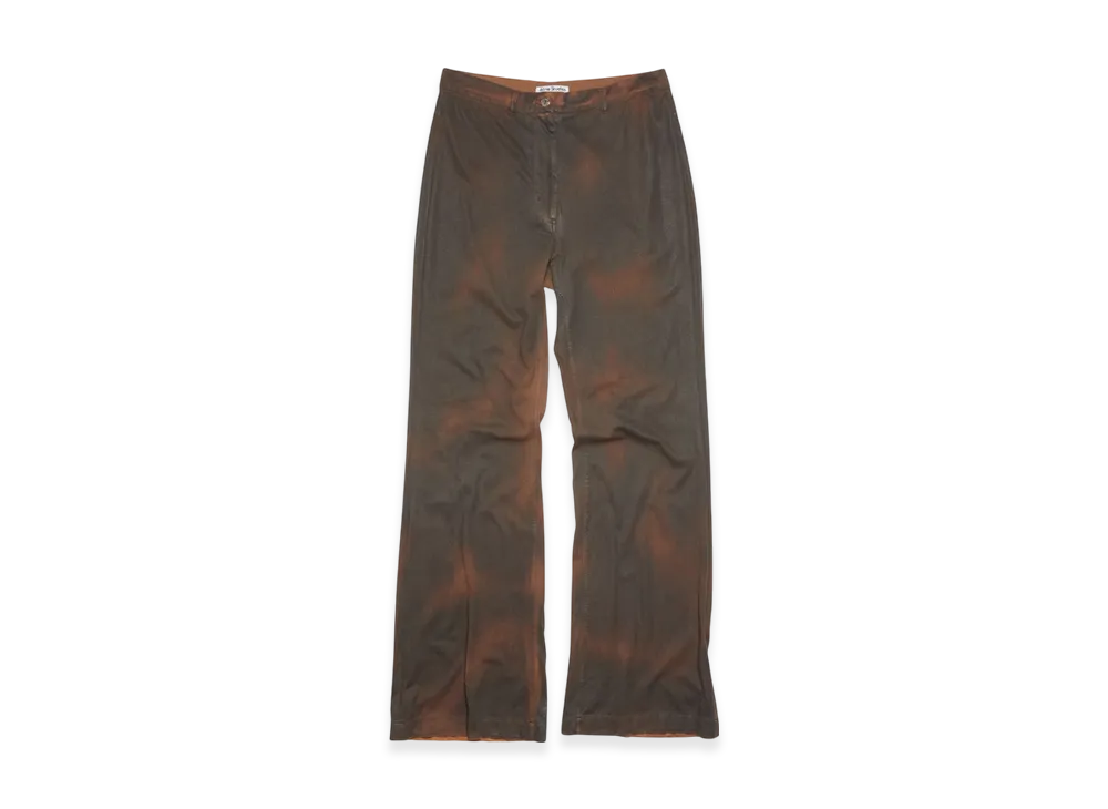 Acne Studios Dyed Jersey Trousers "Caramel Brown"