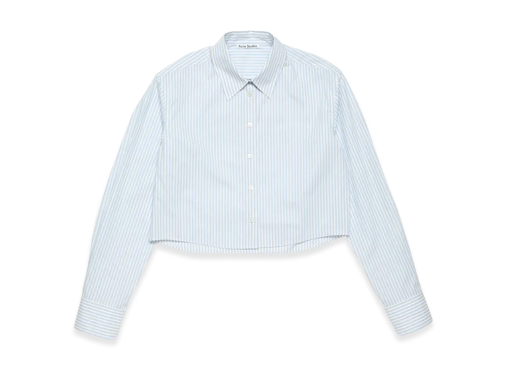 Acne Studios Button Up Shirt "Blue/White"