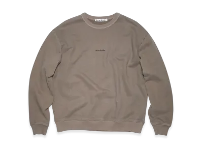 Acne Studios Logo Crewneck Sweatshirt "Stone Grey"