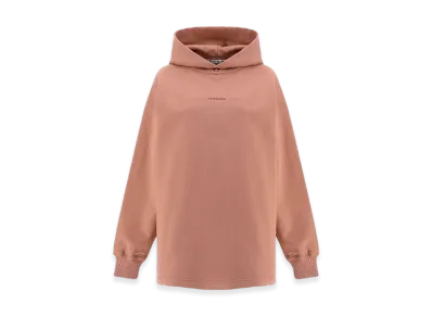Acne Studios Logo Print Hooded Sweatshirt "Blush Pink"