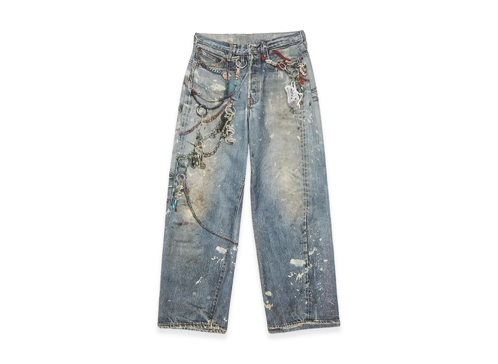 Acne Studios Loose Fit Jeans 1981M "Mid Blue"