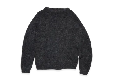 Acne Studios Mohair Wool Crewneck Jumper "Anthracite Grey"