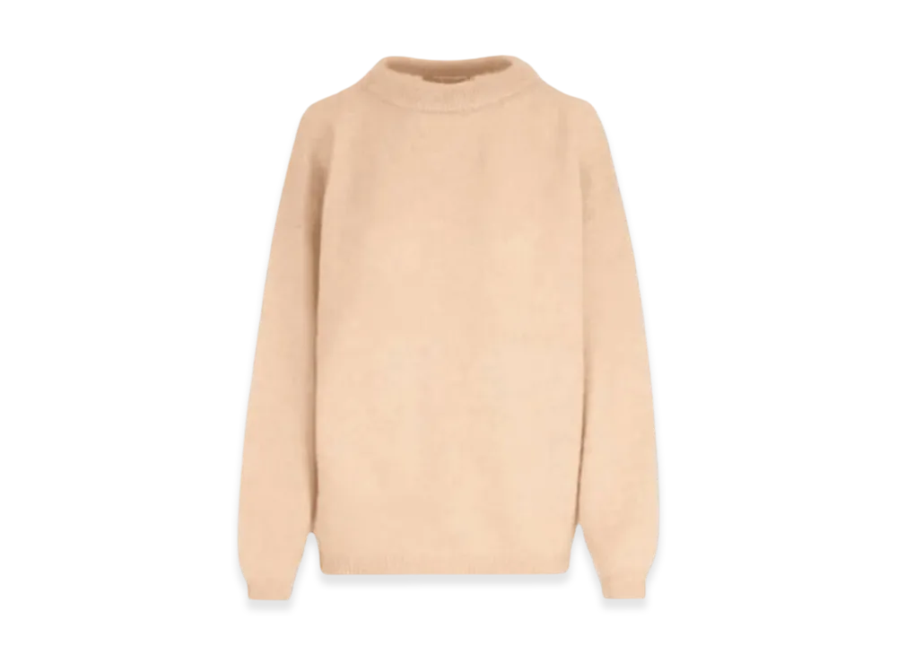 Acne Studios Mohair Wool Crewneck Jumper "Warm Beige"