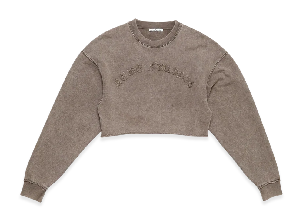 Acne Studios Logo Sweater "Taupe Brown"