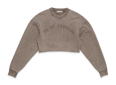 Acne Studios Logo Sweater "Taupe Brown"