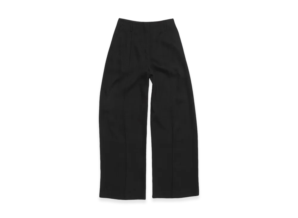Acne Studios Tailored Wool Blend Trousers "Black"