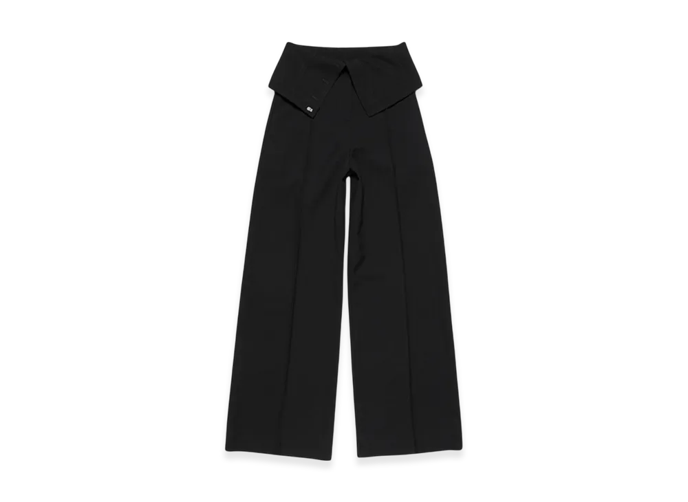 Acne Studios Tailored Wool Blend Trousers "Black"