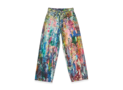 Acne Studios Baggy Fit Jeans 1981F "Blue/Multi"