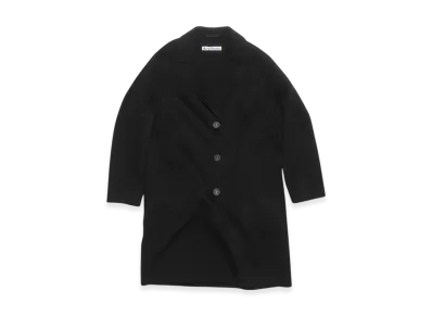 Acne Studios Single Breasted Wool Coat "Black"